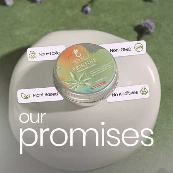 Boheco Pristine Skin Healing Cream | With Vijaya Leaf Extract | Soothes Itching And Eczema | 25 G
