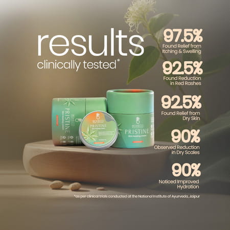 Boheco Pristine Skin Healing Cream | With Vijaya Leaf Extract | Soothes Itching And Eczema | 25 G