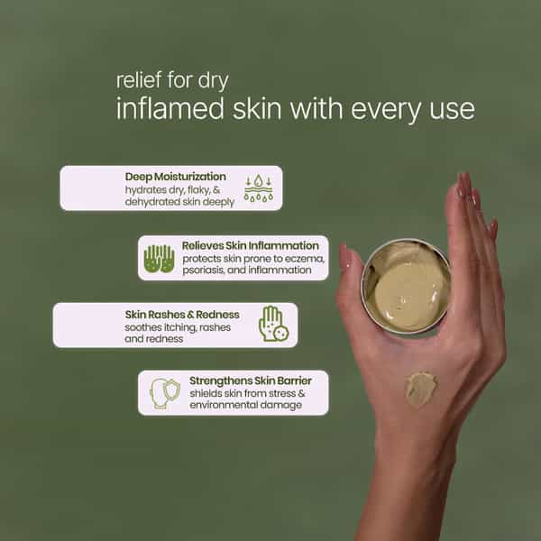 Boheco Pristine Skin Healing Cream | With Vijaya Leaf Extract | Soothes Itching And Eczema | 25 G