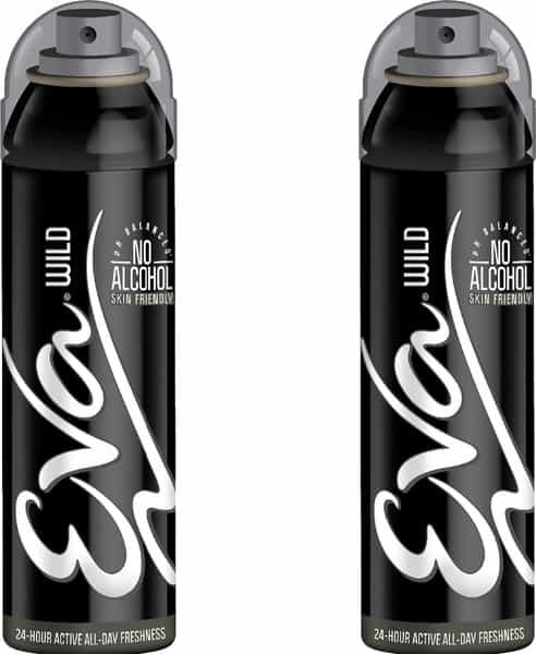 Eva Perfumed Deodrant Skinfriendly Body Spray For Woman Wild 150Ml ( Pack Of 2)