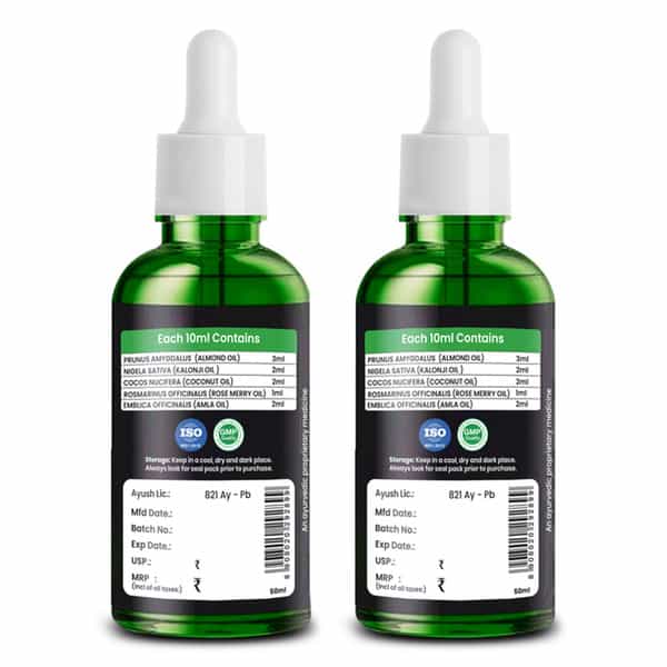 Sheopal's Beard Growth Oil Pro+ | For Uneven & Fast Growth | 50Ml | Pack Of 2