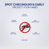 Once Rapid Chikungunya Diy Home Detection Kit | Instant Blood Test Kit | In-Vitro Diagnostic