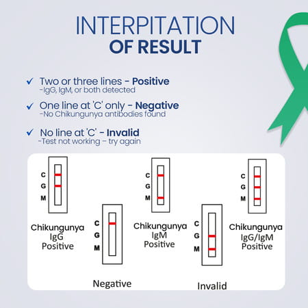 Once Rapid Chikungunya Diy Home Detection Kit | Instant Blood Test Kit | In-Vitro Diagnostic