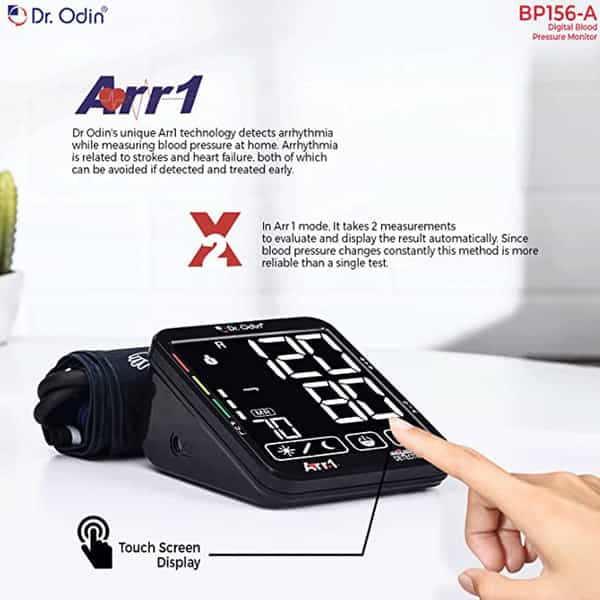 Dr. Odin Arr1 Touch Blood Pressure Monitor-Bp156a-A(Bp Monitor Cuff User Manual)