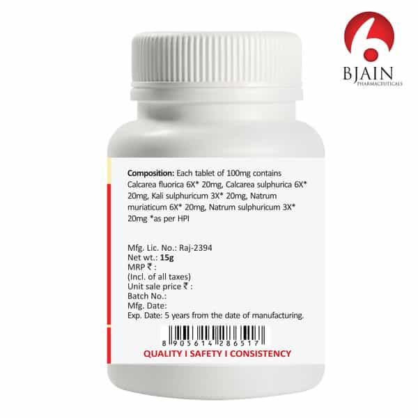 Bjain Bio-Combination No.20 (Skin Diseases) Tablet - 15Gm