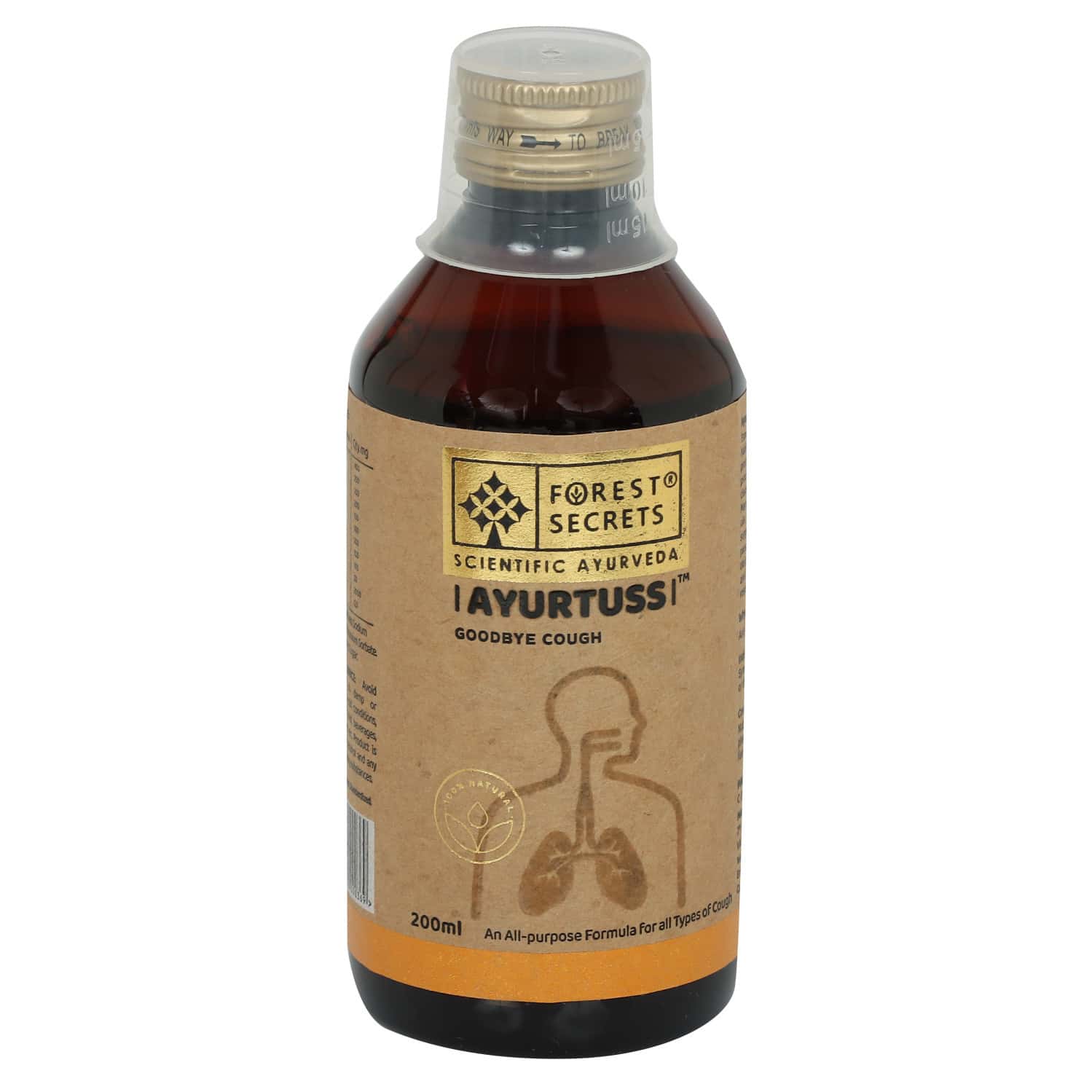 Buy FOREST SECRETS AYURTUSS COUGH SYRUP EFFECTIVE FOR ALL TYPES OF