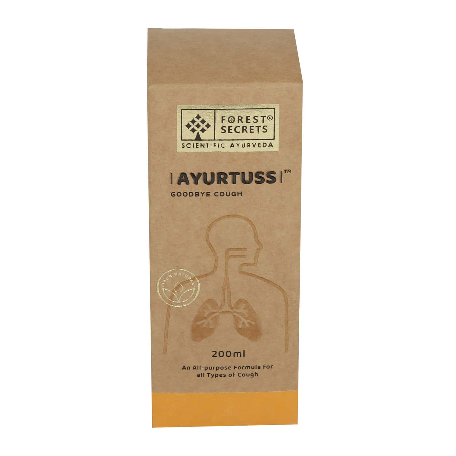 Buy FOREST SECRETS AYURTUSS COUGH SYRUP EFFECTIVE FOR ALL TYPES OF