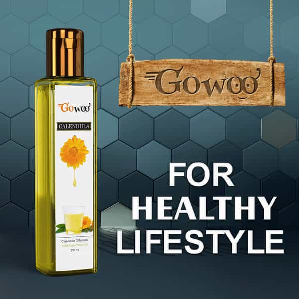 Go Woo 100% Pure Calendula Carrier Oil Joint Pain