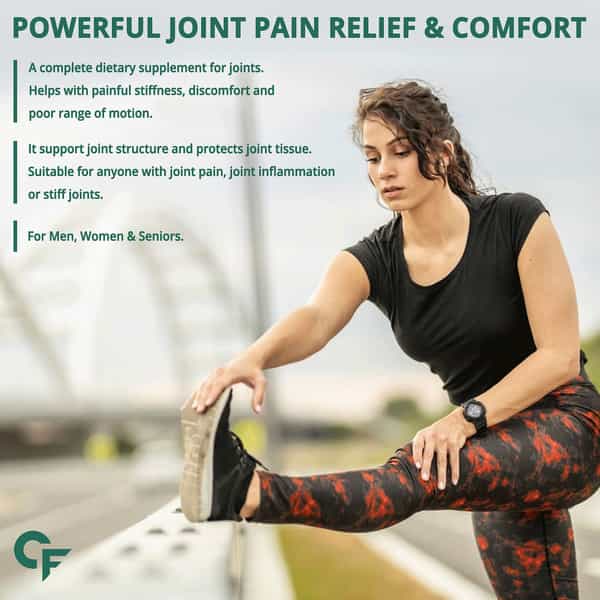 Carbamide Forte Joint Support Supplement| Glucosamine Chondroitin 60 Tablets