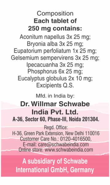 Dr. Willmar Schwabe India Alpha - Cf Cold & Flu 20Gm