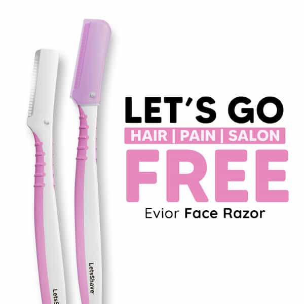 Letsshave Face Razor And Shave Gel 30Ml