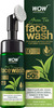 Wow Skin Science Green Tea Foaming Face Wash With Built-In Face Brush - 150 Ml