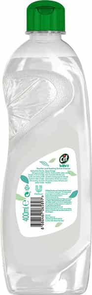 Cif Baby Pacifier & Feeding Bottle Cleaner 100% Naturally Derived Ingredients 400Ml