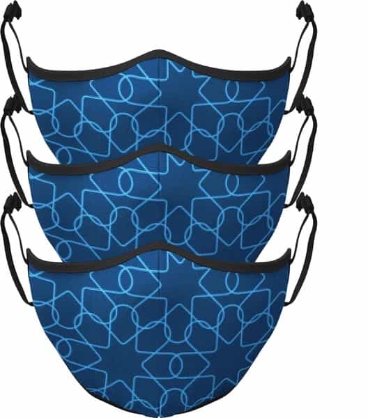 Godrej Protekt Gp95 Face Mask Blue Large - Pack Of 3
