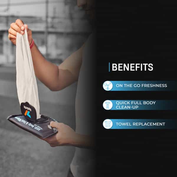 Upurfit High Performance Gym Kit (Thermo Gel 100G | Cryo Gel 100G | 3Xl Body & Face Wipes 10N)