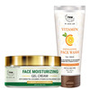 Tnw-The Natural Wash Face Moisturizing Gel Cream & Vitamin C Exfoliating Face Wash