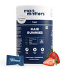 Man Matters Biotin Gummies For Strong & Healthy Hair | Dht Blockers | Vit A C & E | Zinc Fibre | 60N