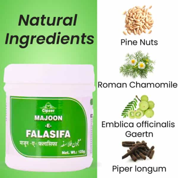 Cipzer Majun-E-Flasifa 125G | Supports Energy| Stamina & Kidney Wellness