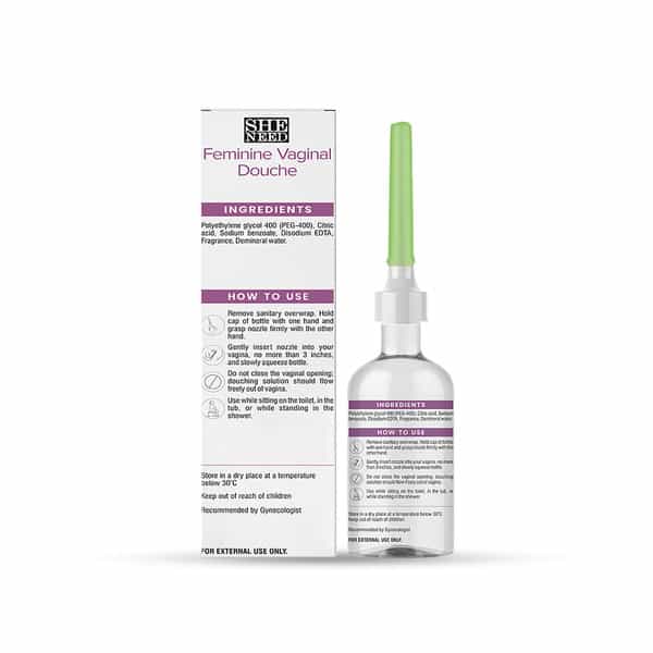 Sheneed Intimate Anti-Itch Douche - 133 Ml (Buy 1 Get 1 Free)