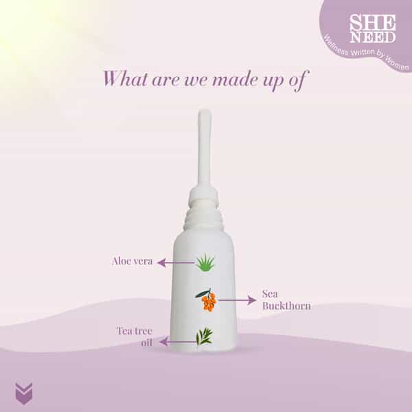 Sheneed Intimate Anti-Itch Douche - 133 Ml (Buy 1 Get 1 Free)