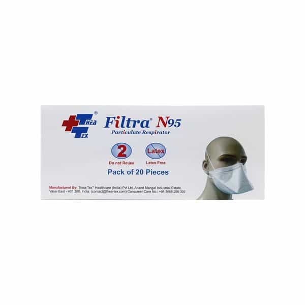 Duckbill Shape N95 Mask Packet Of 20