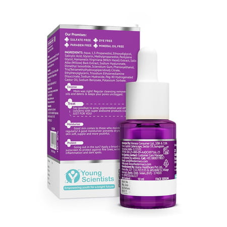 The Derma Co. 2% Salicylic Acid Serum With Witch Hazel & Willow Bark - 10 Ml