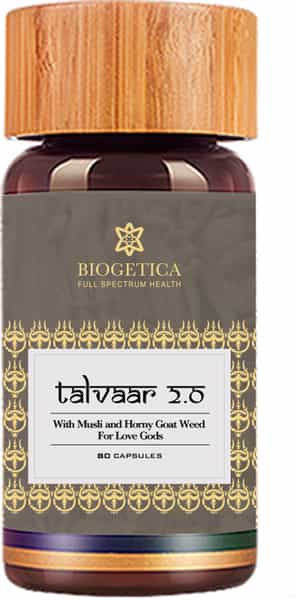 Biogetica Talvaar 2.0 Mens Sexual Wellness (80 Capsules)