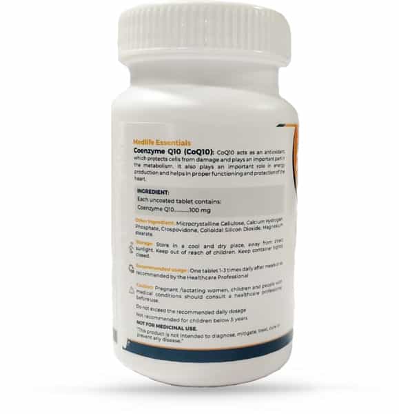 Medlife Essentials Coenzyme Q10 Tablet 30