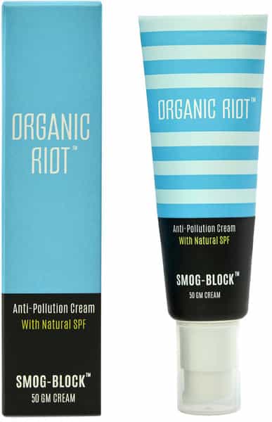 Organic Riot - Smog Block Anti Pollution Cream Tube Of 50 G