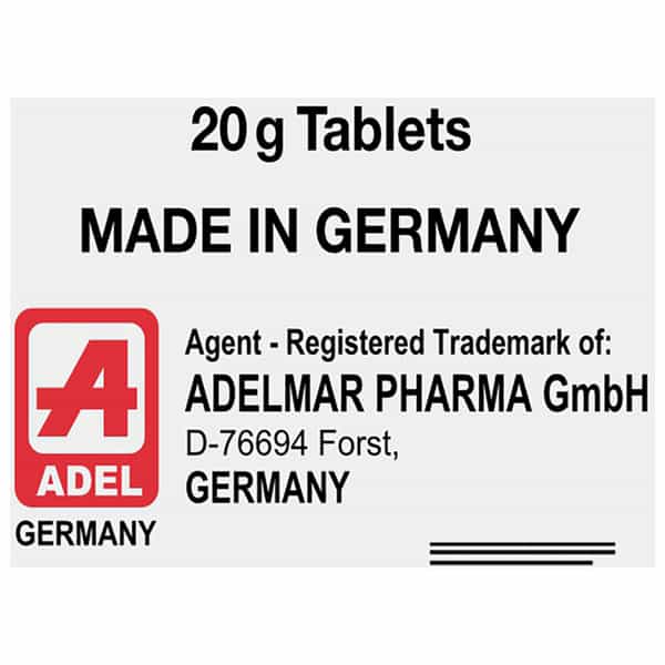 Adel Hekla Lava Trituration Tablet 6X 20 No's