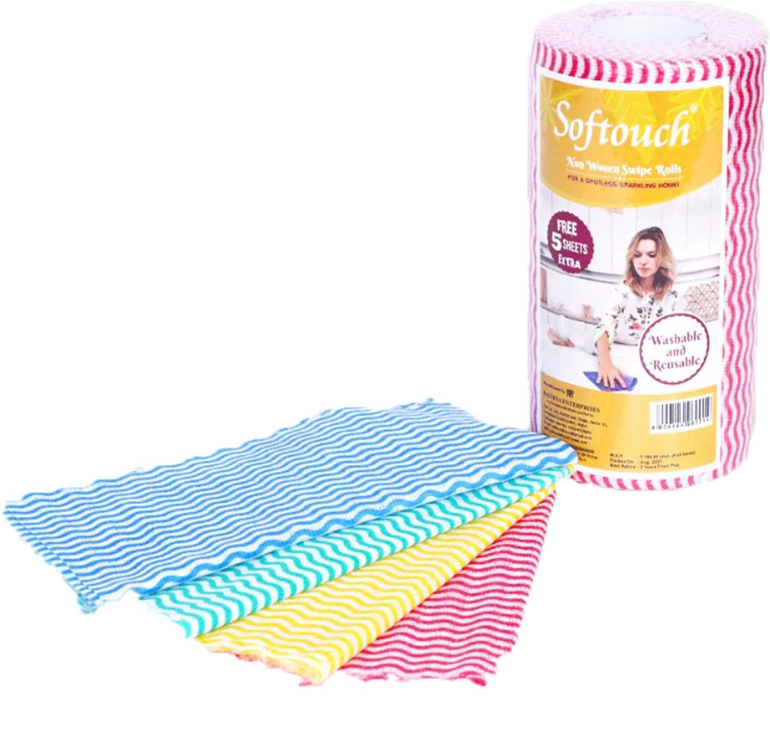 Softouch Non Woven Kitchen Towel Swipe Roll