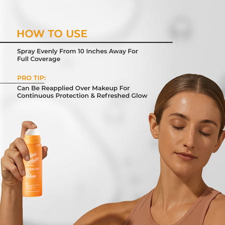 Eclipse Solaire Lumiere Mist Sunscreen Spray Spf 50 Pa+++ Uva/Uvb/Ir/Br/Vr - All Skin Types 100ml