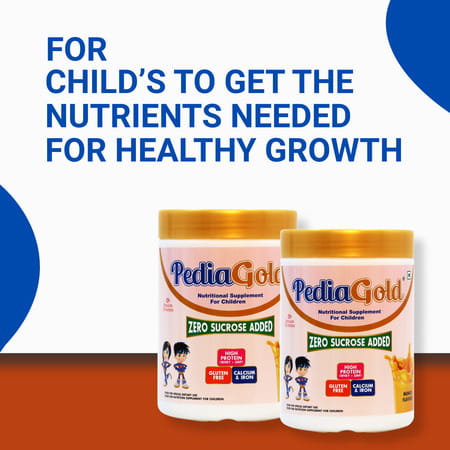 Pediagold | Sucrose-free Nutrition Drink For Children | 400g | Mango Flavour
