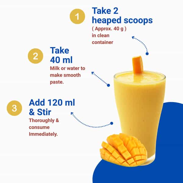 Pediagold | Sucrose-Free Nutrition Drink For Children | 400G | Mango Flavour