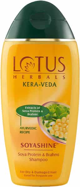 Lotus Kera-Veda Soyashine Soya Protein And Brahmi Shampoo 200 Ml