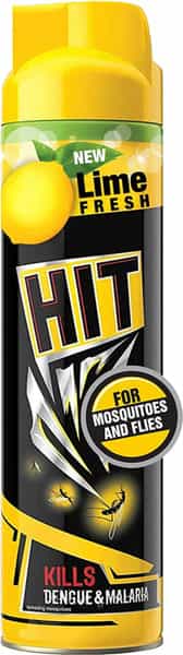 Godrej Hit Flies & Mosquitoes Lime Fresh Insect Killer (Spray)-400 Ml
