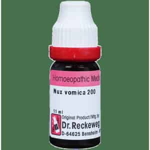 Dr. Reckeweg Nux Vomica Dilution 200 Ch 11 Ml