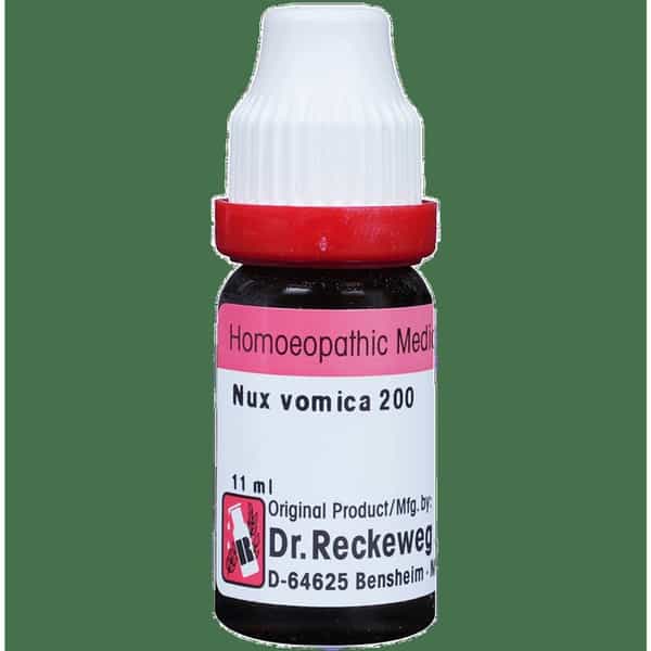Dr. Reckeweg Nux Vomica Dilution 200 Ch 11 Ml