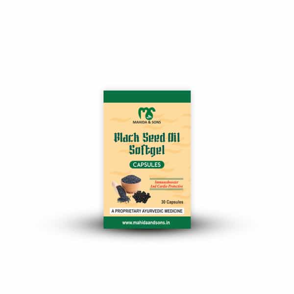 Mahida's Black Seed (Kalonji) Oil Softgel Capsules (500Mg) 30 N