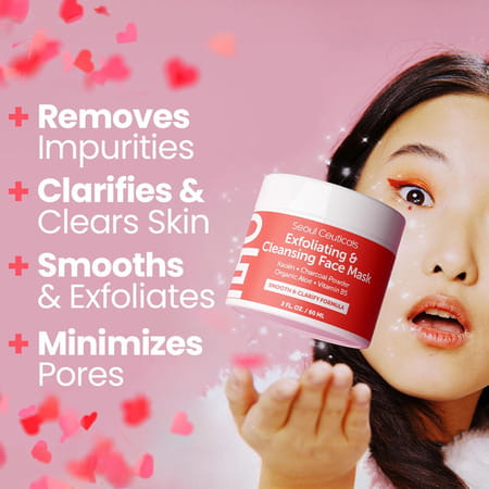 Seoul Ceuticals Exfoliating & Cleansing Face Mask 60 Ml