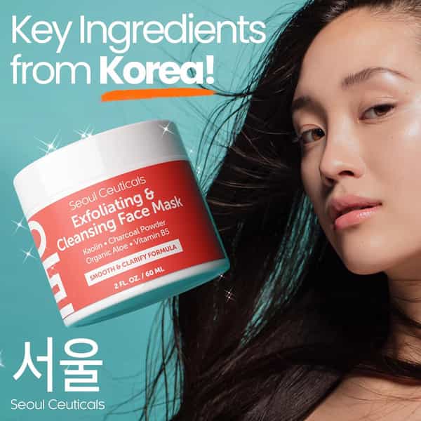 Seoul Ceuticals Exfoliating & Cleansing Face Mask 60 Ml