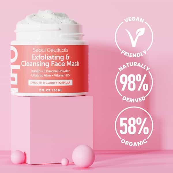 Seoul Ceuticals Exfoliating & Cleansing Face Mask 60 Ml