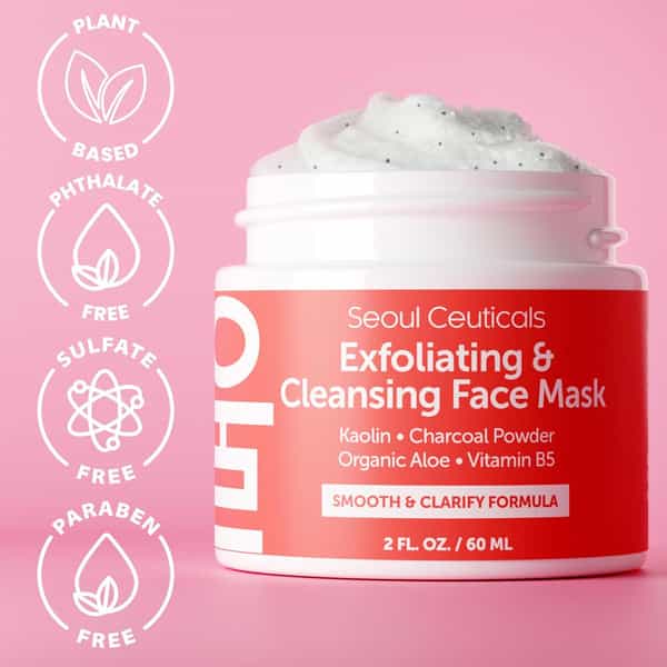 Seoul Ceuticals Exfoliating & Cleansing Face Mask 60 Ml