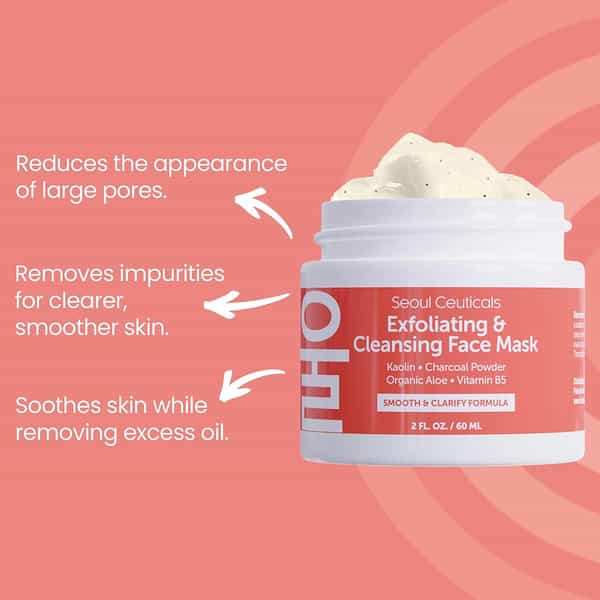 Seoul Ceuticals Exfoliating & Cleansing Face Mask 60 Ml