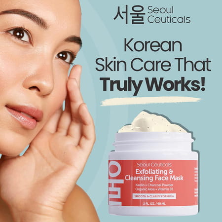Seoul Ceuticals Exfoliating & Cleansing Face Mask 60 Ml