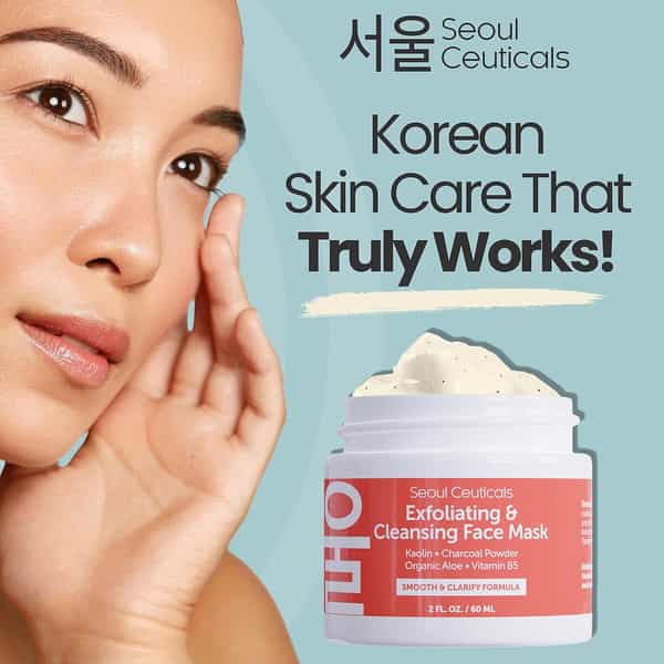Seoul Ceuticals Exfoliating & Cleansing Face Mask 60 Ml