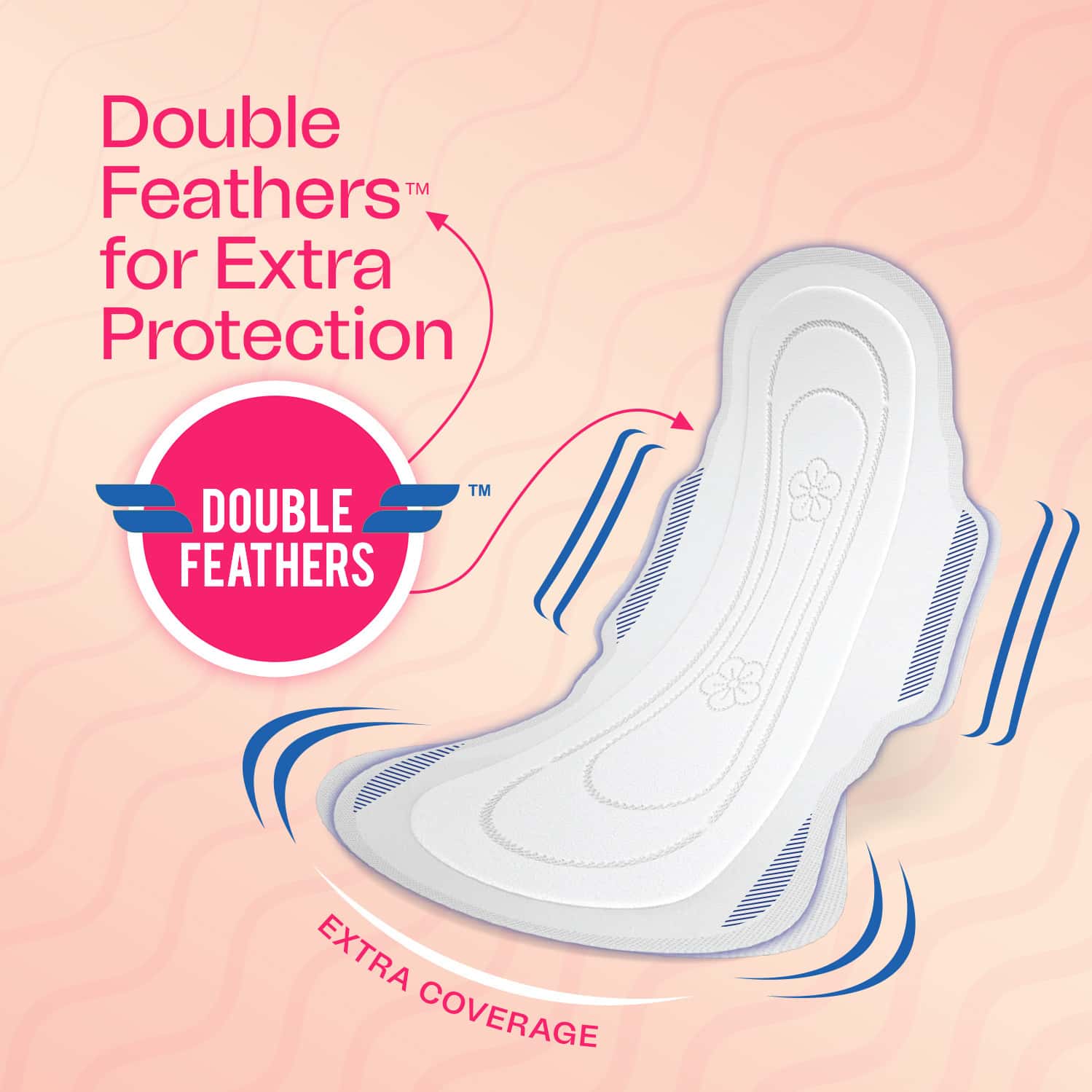 Buy PAREE SUPER SANITARY PADS WITH DOUBLE FEATHER FOR HEAVY FLOW XL