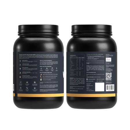Nutrabay Gold 100% Whey Protein Isolate Cafe Mocha - 1kg