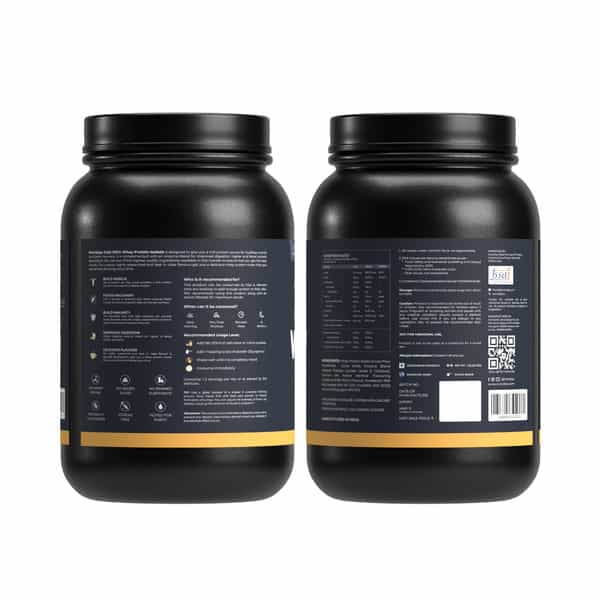 Nutrabay Gold 100% Whey Protein Isolate Cafe Mocha - 1Kg
