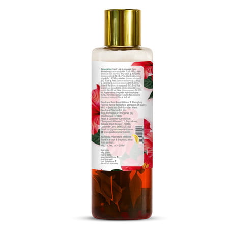 Goodcare Root Boost Hair Oil Hibiscus | Men Women | Hair Growth | 100 Ml | Pack Of 1